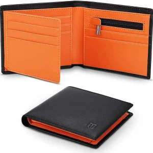 Slim Leather Wallet for Men
