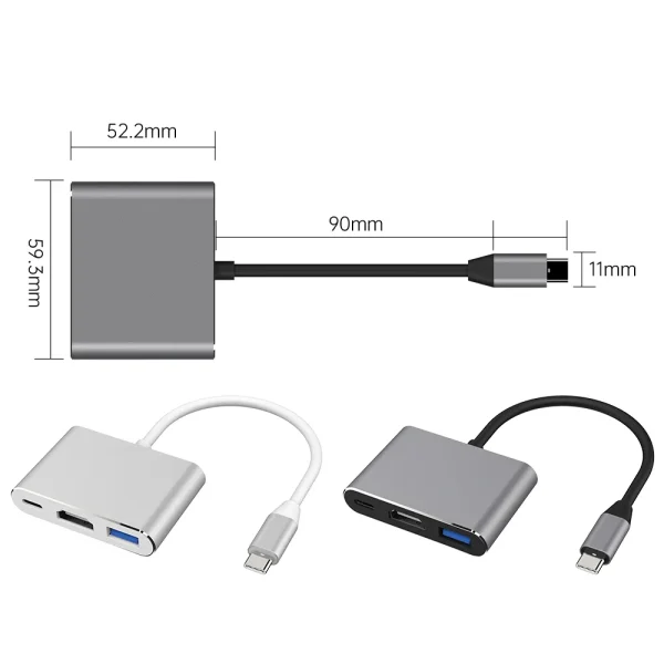 USB-C-To-HDMI-3-in-1-Cable-Converter-for-Samsung-Huawei-iPad-Mac-NS-USB-5