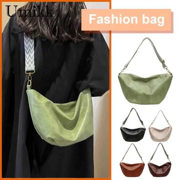 Women-Versatile-Hobo-Bags-with-Wide-Strap-Soft-Crossbody-Bag-Large-Capacity-Zipper-Closure-Daily-Purse-2
