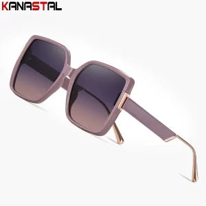 Retro Polygon Women's Polarized Sunglasses