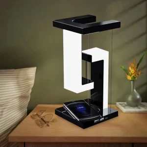Levitation Suspension Table Lamp with Wireless Charging