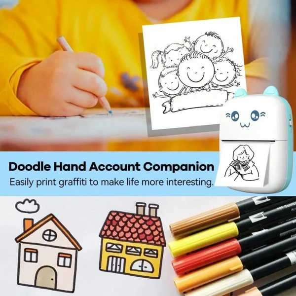 Mini-Thermal-Printer-Wireless-BT-200dpi-Label-Photo-Memo-Wrong-Question-Printing-Tag-Bluetooth-Printer-USB-1